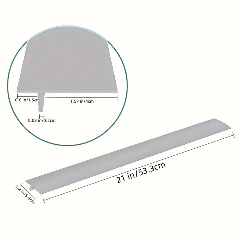 Cubierta de abismo para estufa de gas de 21/25 pulgadas - Protector de costuras de cocina de silicona, resistente a aceites y manchas, fácil de limpiar, le da un toque moderno a tu cocina, 1 unidad