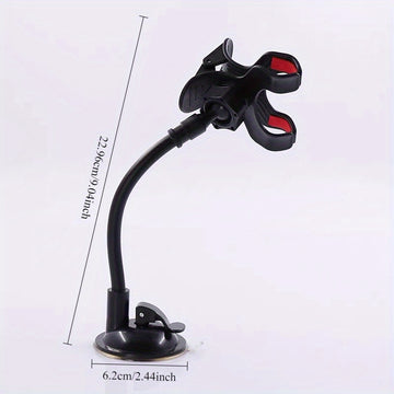 1pc Soporte Giratorio 360° para Guitarra con Base de Ventosa Fuerte - ABS , Ideal para Actuaciones en Vivo y Grabación de Videos, Práctica Musical y Uso en Escritorio, Accesorio Moderno | Montaje Seguro con Succión