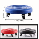 1 Pieza, Taburete Bajo Para Sentarse, Taburete Pequeño Con Ruedas, Silla Giratoria De 360 ° Para Adultos, Trabajo De Limpieza, Taburete Bajo Al Suelo Con Almohadilla Suave Y Ruedas Giratorias