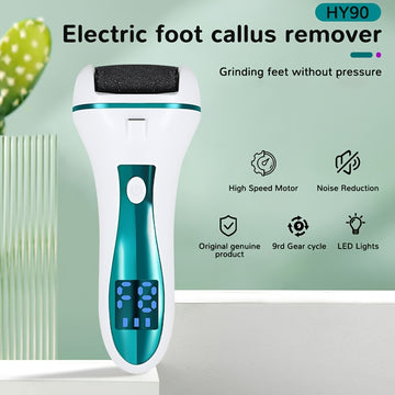 Afeitadora de pies eléctrica, juego de carga USB, lima de uñas portátil, diseñada para el cuidado de las uñas en casa!