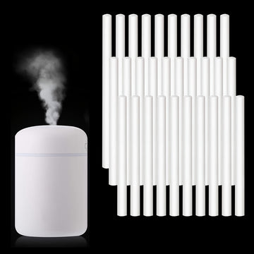 10 piezas/juego de cerillas de reemplazo para humidificadores, cerillas absorbentes, cerillas de reemplazo para fresadores de aire de coche, control de humedad, aromaterapia de coche, accesorios para humidificadores