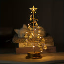 Lámpara navideña de árbol de Navidad, forma de lámpara colorida, lámpara de mesa con cristales de diamante para dormitorio, adorno navideño, ideal como regalo de cumpleaños, regalo de Pascua, para él o ella, sorpréndelo o sorpréndela