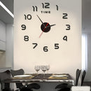 [Reloj Luminoso Silencioso de Pared] Reloj de Pared de Acrílico Luminoso Silencioso 1ud - Funciona con Batería, Números que Brillan en la Oscuridad, Instalación Fácil de Hacer Tú Mismo - Decoración para Sala de Estar y Dormitorio