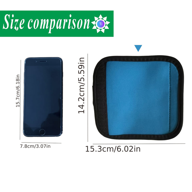 Cubierta de mango de reemplazo para altavoces JBI Boombox/Boombox 2/Boombox 3, con diseño antideslizante y empaque en forma de cuadrado azul.