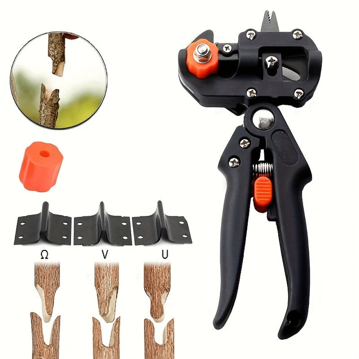 Un Paquete, Tijeras de Jardín Súper Afiladas y Resistentes para Jardinaje con Bloqueo de Seguridad para Poda y Modelado Fácil - Cortaúñas Manual Ergonómico Adecuado para Horticultura, Vallas y Diseño Paisajístico