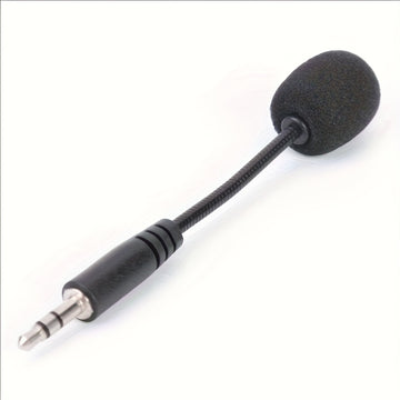 Mini 3.5mm Jack Microfono Flexible de Capacitancia para Teléfono Móvil, PC, Portátil, Laptop, Notebook - Negro, 1.8 pulgadas x 1.8 pulgadas, Alta Sensibilidad, No Requiere Batería, Microfono Portátil para Teléfono, PC, Laptop, Notebook, Diseño Compacto,