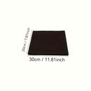 1 pieza de alfombrilla resistente al calor rústica - Tela de poliéster, ideal para barbacoa, cocina, soldadura - Alfombrilla de aislamiento duradera y lavable a mano con diseño de bosque