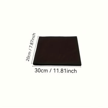 1 pieza de alfombrilla resistente al calor rústica - Tela de poliéster, ideal para barbacoa, cocina, soldadura - Alfombrilla de aislamiento duradera y lavable a mano con diseño de bosque