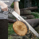 Cuchilla de jardín al aire libre de alta resistencia - Hoja ultra gruesa, cuchillo de mano de metal para poda, tala y corte de árboles - Herramienta de carpintería de grado industrial con diseño de mango ergonómico, cuchilla al aire libre | Construcción