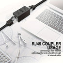 Conector Ethernet RJ45 de alta velocidad, 1/2/5/7 piezas, compatible con cables Cat7/Cat6E/Cat6/Cat5E/Cat5, macho a macho, ideal para PC, switch, router y consolas de videojuegos