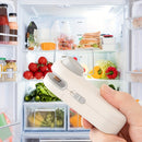 Sellador de calor portátil para bolsas de snacks de comida, máquina de sellado de vacío para comida, clip de sellado de snacks para bolsas de almacenamiento de embalaje de plástico, mini sellador de mano para el hogar, adecuado para sellar bolsas de plás