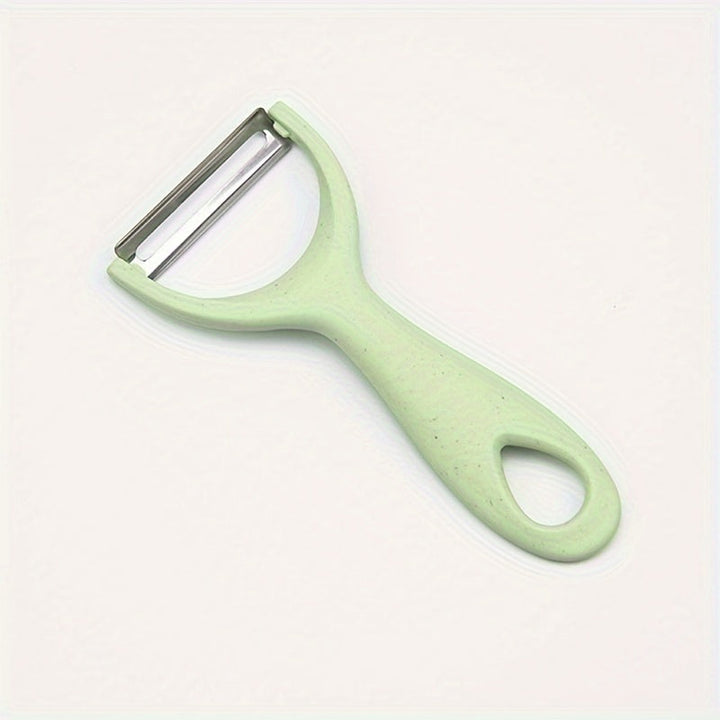 Cuchilla afilada de acero inoxidable, peladora y picadora de verduras y frutas de acero inoxidable - Muy adecuada para papas, col, melones, etc. - Fácil de usar, apta para lavavajillas - Herramienta esencial de cocina