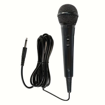 Micrófono Portátil Para Presentaciones De Karaoke Y Conferencias Con Micrófono Dinámico Con Cable Y Carro De Transporte