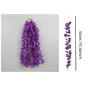 20 piezas de Guirnalda Artificial de Glicinas - Enredadera Colgante Morada y Blanca para Bodas, Fiestas, Paredes y Techos del Hogar - Decoraciones Florales Sin Mantenimiento, Adornos para Fiestas | Enredaderas de Bajo Mantenimiento
