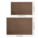 Alfombra de Puerta 1pc, Alfombra Redonda para la Entrada, Tapetes Antideslizantes y Absorbentes Lavables para la Puerta Principal Interior, Decoración de Primavera y Navidad