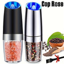 1pc Molinillo de Pimienta Automático, Molinillo de Sal Ajustable, Molino de Especias para el Hogar, Molinillo Eléctrico de Comino para Cocina, Utensilios de Cocina