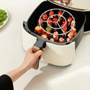 1 Juego de Pinchos para Freidora de Aire, BBQ DIY con 24 Palitos para Carne y Verduras, Sin Necesidad de Voltear, Accesorios Compatibles con Freidora de Aire, Horno y Olla a Presión