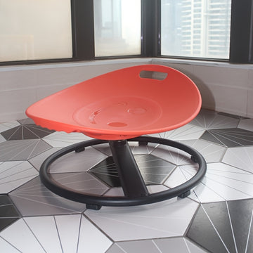 1 Disco Rotativo Circular para Entrenamiento Vestibular en Casa. Disponible en 4 colores. Diseño ovalado con efecto de ondas, base metálica antideslizante. Plástico duradero. Ideal para centros de entrenamiento, deportivos y rehabilitación