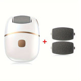 Lijadora eléctrica recargable para pies - Carga USB, batería de litio, sin aceite, pies suaves y cuidado de uñas, no necesita fuente de alimentación, cortadora para pies.