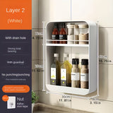 Estante De Almacenamiento Para Baño Montado En La Pared, Estantes De Baño Multifuncionales, Estante De Almacenamiento De Cosméticos, Organizador De Maquillaje, Accesorios De Baño, Almacenamiento Y Organización De Baño