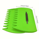Recogedor de Hojas Ligero y Resistente para Jardín - Herramienta Manual con Gran Apertura, Construcción en Plástico Duradero para Limpieza Rápida de Hojas, Agujas de Pino y Desechos - Ideal para Uso Doméstico, Comercial y Paisajismo, Diseño Eficiente, Ro
