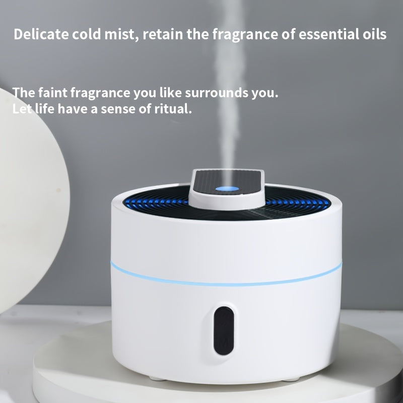 Difusor de aromas ultrasónico A3, humidificador de niebla fría con filtro de mecha, eliminador de olores silencioso para oficina y dormitorio, material plástico, tensión de funcionamiento ≤36V