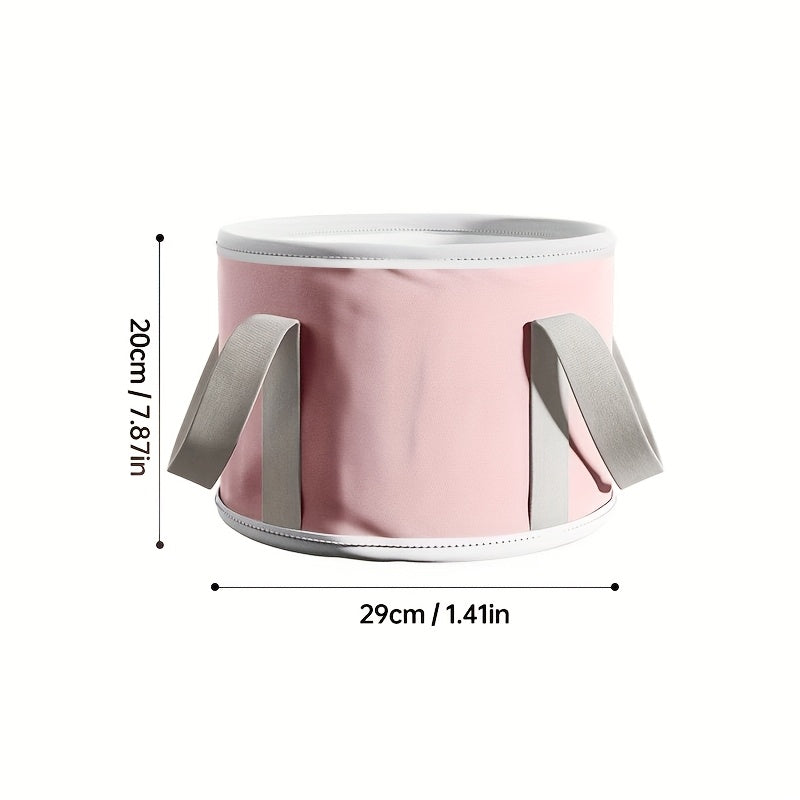 Balde portátil para remojar pies, con aislamiento térmico y plegable, ideal para dormitorios y uso en el hogar