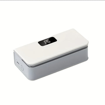 1 máquina de sellado portátil recargable USB, 100-300 usos por carga, 6 modos ajustables, para snacks, dulces, almacenamiento de alimentos plásticos, viajes y uso doméstico.