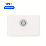 1 ud./2 uds./4 uds. Luz de noche de inducción LED, luz de pared de inducción de cuerpo humano con carga USB inalámbrica, luz de noche de baño para dormitorio, pasillo, armario