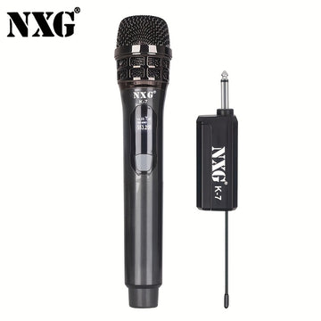 El micrófono sin varillas universal NXG es antiaullido y sin ruido, conectado al escenario de audio doméstico, canto en KTV para el hogar, dirección de reuniones al aire libre y uso especial para el escenario de actuación