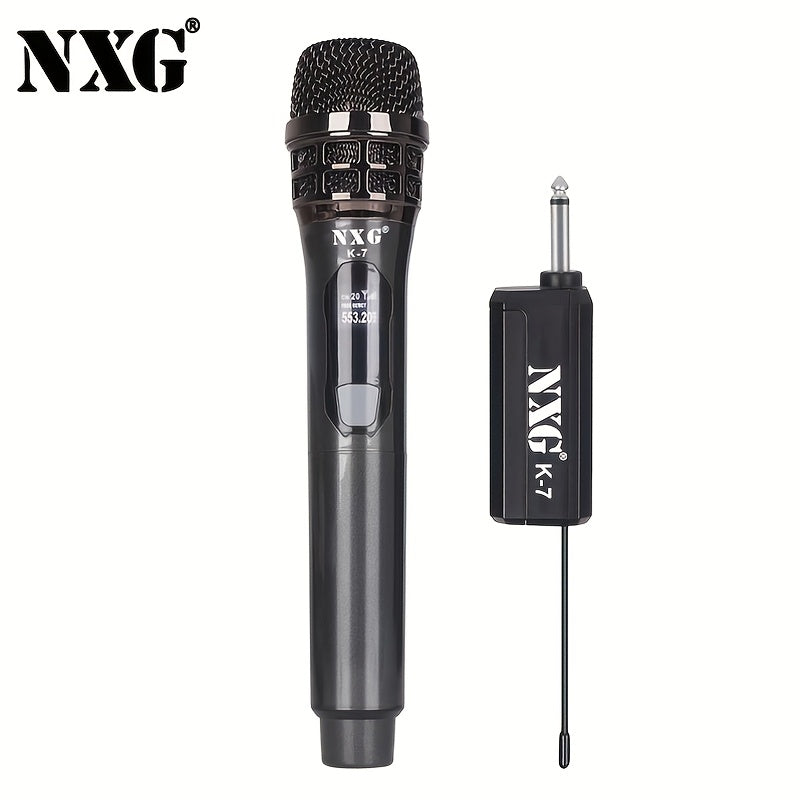 El micrófono sin varillas universal NXG es antiaullido y sin ruido, conectado al escenario de audio doméstico, canto en KTV para el hogar, dirección de reuniones al aire libre y uso especial para el escenario de actuación