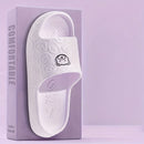 Zapatillas cómodas de suela gruesa para interior y exterior, sandalias casuales de baño para uso en casa, chanclas abiertas ligeras y fáciles de limpiar con diseño unisex. Ideales para todas las estaciones, perfectas para 8 opciones de estilo diferentes