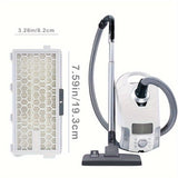 Filtros de reemplazo de alta calidad para aspiradoras de barril, diseñados específicamente para funcionar con varios modelos de Miele, incluyendo S4, S5, S6, S8, S8000, S8999, S6000, S6999, S5000, S5999, S4000, S4999, Complete C2, Complete C3, Compact C1