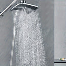 Experiencia refrescante] Cabezal de ducha multifunción de alta presión con 3 modos ajustables: lluvia, lluvia turbo y chorro de masaje - Diseño rectangular para montar en la pared, accesorios para ducha