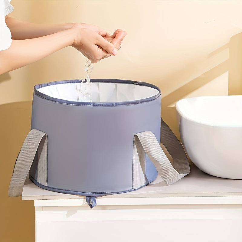 Baño de pies plegable y portátil, material PEVA, sin olor, ideal para el cuidado en casa y viajes - Experiencia de relajación definitiva para hombres y mujeres, cuidado de pies viajeros | Baño de pies compacto | Baño de pies duradero