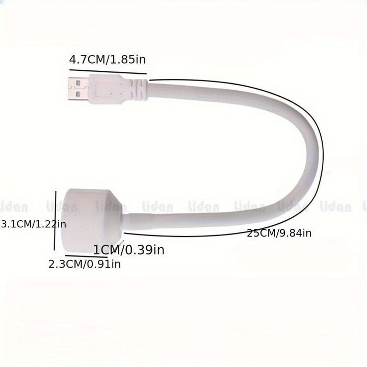 2 Piezas Lámpara Secadora de Uñas USB - Luz de Curado LED Rápida, Secadora de Uñas con USB sin Pantalla, Portátil para Hogar, Salón, Pedicura - Lámpara Compacta para Manicura y Pedicura Rápida, Diseño Elegante, Cuerpo Ligero de Plástico, Construcción Dur