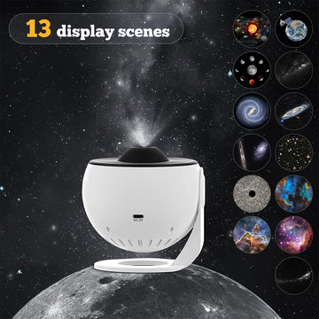 Lámpara proyector de globo terráqueo 13 en 1