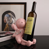Estantería de Vino Chic Rabbit - Decoración Elegante para el Hogar en Sala de Estar, Cocina y Comedor - Regalo Perfecto para Inauguración de Casa