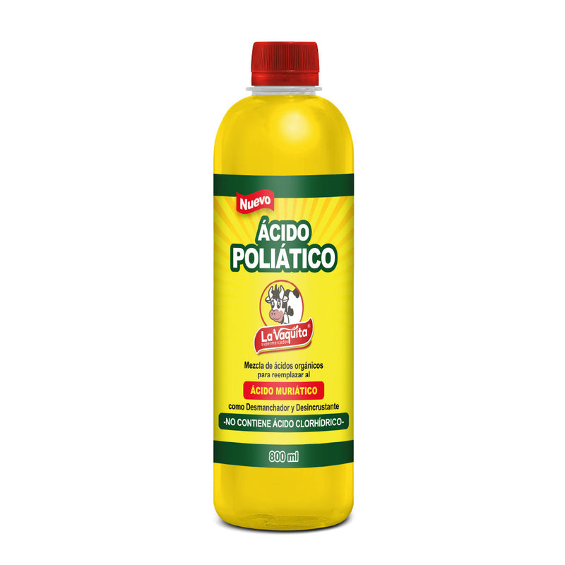 ÁCIDO POLIÁTICO LA VAQUITA  800ML