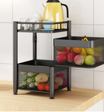 Organizador de Cocina con Estantes Cuadrado.