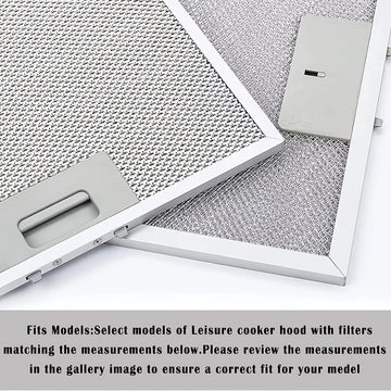 Filtra Extractor de Malla Metálica para Campana 230 x 260 mm