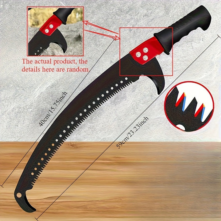 Sierra de Mano para Altas Cotas para Cortar Árboles y Ramas, Herramienta Manual de Poda para Jardín Doméstico