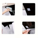 Adhesivo de Filtro para Campana Extractora de Cocina Resistente a Altas Temperaturas - Papel Absorbente de Aceite Desechable con Ventosa Lateral para Instalación Fácil, Blanco, Protege los Armarios del Graso y Derrames, Limpieza del Área de Cocción | Sol