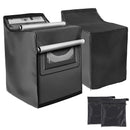 Fundas impermeables para lavadora de 210D Oxford con recubrimiento de plata - Protector de lavadora a prueba de polvo para exteriores, sin batería, material de plástico, 1pc