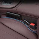 Juego de 2 Piezas para Rellenar Huecos del Asiento del Coche - Diseño Multifuncional con Bolsillo Lateral Mejorado | Almohadillas Universales para Espacios entre Asientos | Organizador Antigote y Resistente al Desgarro para Teléfonos Móviles/Llaves/Tarje
