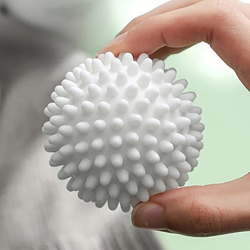 Conjunto de 4 bolas de lavandería reutilizables - Elimina pelo, suaviza la ropa, previene el enredamiento, reduce las arrugas, no se necesita electricidad.