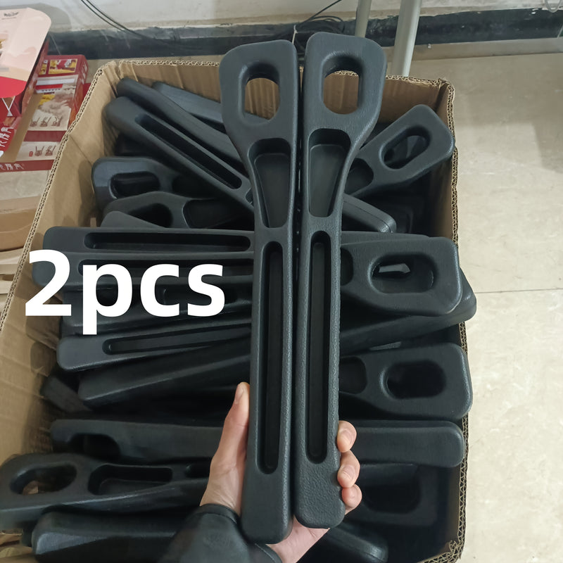 Conjunto de 2 piezas de rellenos para huecos de asientos de coche. Rellenos de espuma suave multifuncionales para huecos laterales de asientos con funciones de almacenamiento y gancho. Tapones de huecos 3 en 1 universales para coches, SUV y camiones para