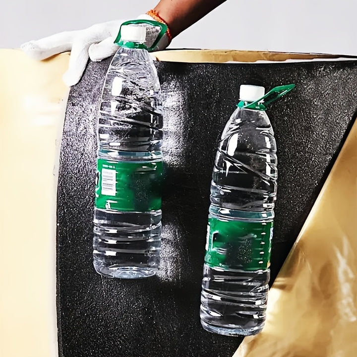 Almohadilla de espuma acústica de alta densidad con adhesivo para reducción de ruido, 50,04 cm x 2,01 cm x 101,6 cm Panel de caja de huevos negro para insonorización de estudio, aislamiento de coche, alfombra de espuma resistente al calor