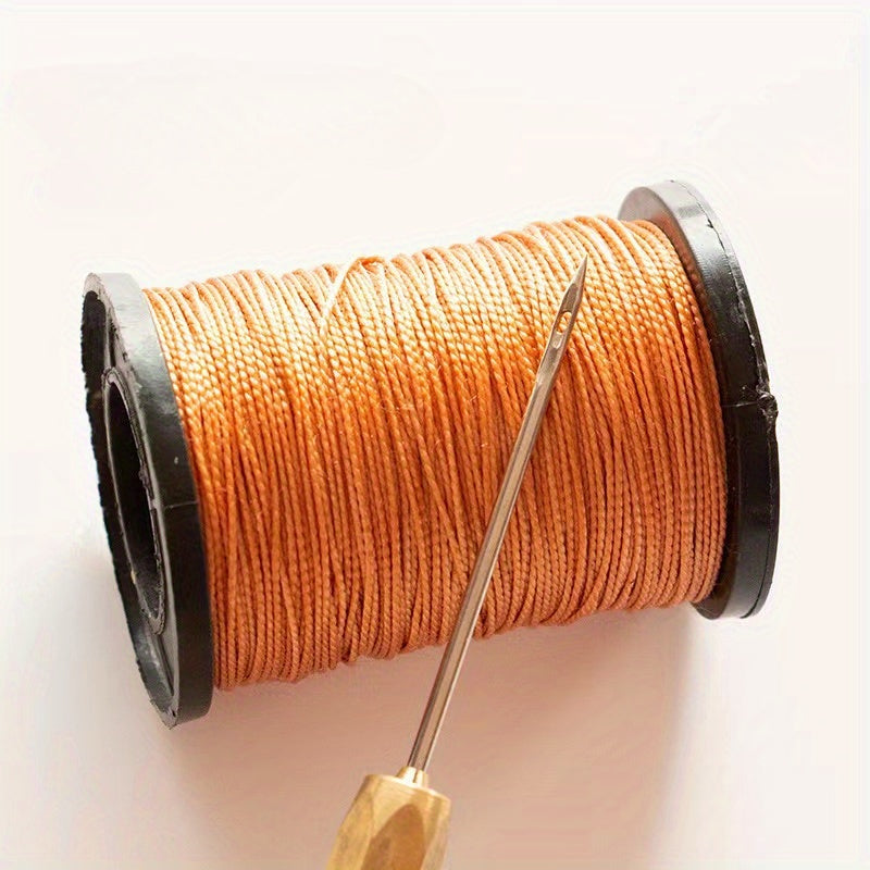 2 rollos de hilo de nailon duradero de 48 metros, cuerda para jardinería y manualidades, disponible en varios colores: /blanco/marrón. 1 rollo de 48 metros, ideal para jardinería, proyectos DIY, cuerdas para cometas y múltiples aplicaciones versátiles