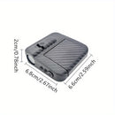 4 piezas/juego Mini luz de seguridad para puerta de coche LED, lámpara de seguridad anti-collisiones con patrones de alas creativos, accesorios para automóviles, decoraciones, sin batería.